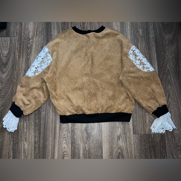 Vintage Style Brown Sweatshirt - Picture 5 of 10